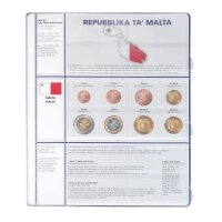 Lindner Euro Vordruckblatt Malta