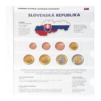 Lindner Vordruckblatt f. Kursm&uuml;nzens&auml;tze Slowenien