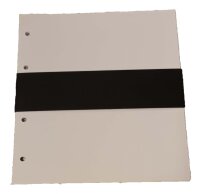 Lindner - Kobra Zwischenblatt  aus weissem Karton, 10er Pack