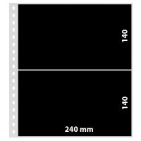 Lindner Klarsichth&uuml;lle mit 2 Streifen (140 mm), mit...