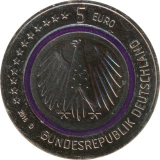 Deutschland 5 Euro 2016 - Die Erde - D*