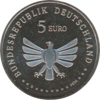 Deutschland 5 Euro 2024 D Hirschk&auml;fer*