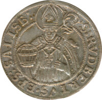 Salzburg 3 Kreuzer 1691 Johann Ernst von Thun Silber*