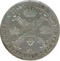 Österreich Halber Kronentaler 1788 Joseph II. Silber*