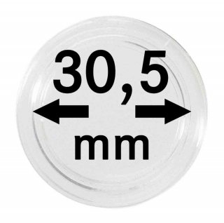 Mnzenkapseln Lindner 30,5 mm 10er Pack