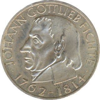 BRD 5 DM 1964 J Johann Gottlieb Fichte Silber*