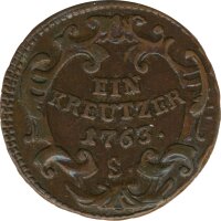 Österreich 1 Kreuzer 1763 S Maria Theresia*
