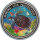 Palau 5 Dollars 1998 PP Marine Life Protection Silber in Farbe*