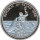 Palau 5 Dollars 1998 PP Marine Life Protection Silber in Farbe*