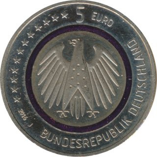 Deutschland 5 Euro 2016 - Die Erde - J*