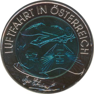 sterreich 2007 - 25 Euro sterreichische Luftfahrt Niob PP*
