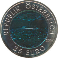 &Ouml;sterreich 2007 - 25 Euro &Ouml;sterreichische...