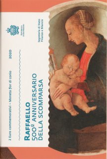 San Marino 2 Euro 2020 - Raffaello*
