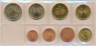 Italien loser Satz 2006 kpl. 1 cent - 2 Euro*