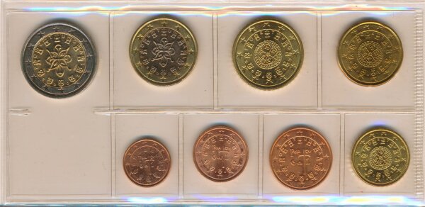 Portugal loser Satz 2002 kpl. 1 cent - 2 Euro*