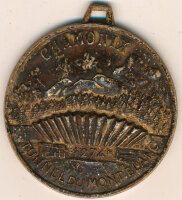 Medaille 1965 Er&ouml;ffnung des Mont Blanc Tunnels