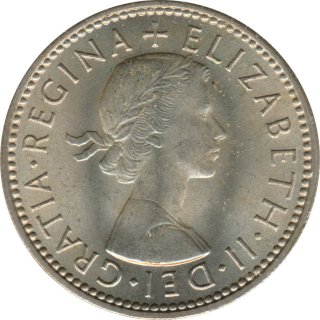 Grobritannien Shilling 1966 Elizabeth II - Schottisches Wappen*