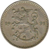Finnland 1 Markka 1931 Wappen*