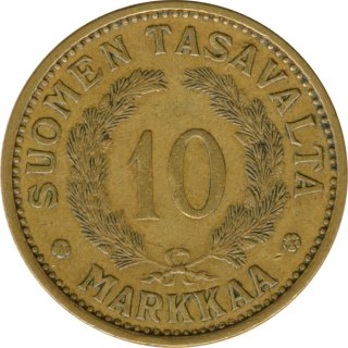 Finnland 10 Markkaa 1934 Wappen*