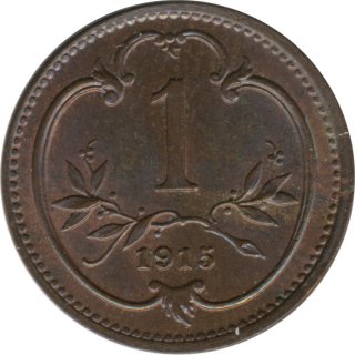 sterreich 1 Heller 1915 Franz Joseph*