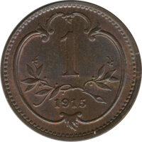 Österreich 1 Heller 1915 Franz Joseph*