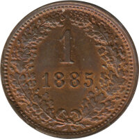 Österreich 1 Kreuzer 1885 Franz-Joseph I*