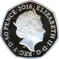 Gro&szlig;britannien 50 Pence 2016 PP Team GB - Olympiade...