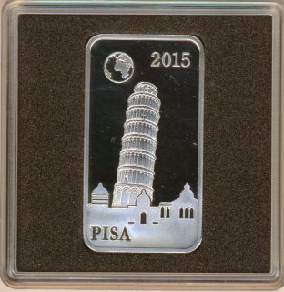 Solomon Islands 2 Dollars 2015 Pisa Silber*