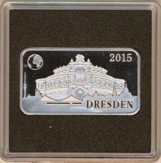 Solomon Islands 2 Dollars 2015 Dresden Silber*