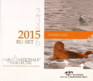 Niederlande KMS 2015 stgl. verschweisst im Folder*
