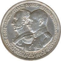Mecklenburg-Schwerin 3 Mark 1915 A 100 Jahre...