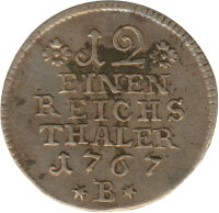 Preussen 1/12 Taler 1767 B Friedrich II Silber*
