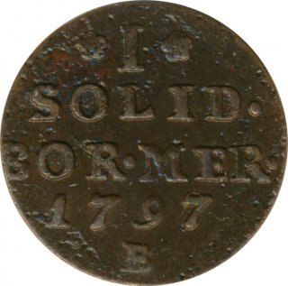 Sd-Preussen 1 Solidus 1797 B Friedrich Wilhelm II*