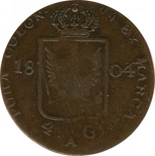 Preussen 4 Groschen 1804 A Friedrich Wilhelm III Silber*