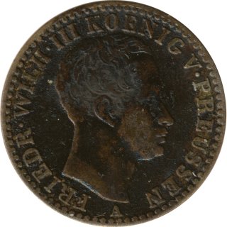 Preussen 1/6 Taler 1822 A Friedrich Wilhelm III Silber*