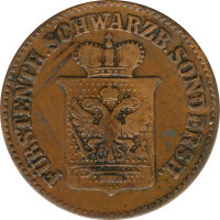 Schwarzburg-Sondershausen 3 Pfennig 1846 A G&uuml;nther...