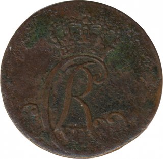 Schleswig-Holstein 1 Dreiling 1787 Staatswappen*