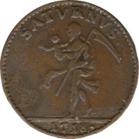 Schweden 1 Daler SM 1718 Notgeld Karl XII*