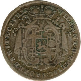 Paderborn 1/12 Taler 1763 Wilhelm Antonius Silber*