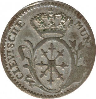 Kleve 2 Stber 1756 C Friedrich II Silber*