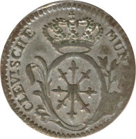 Kleve 2 St&uuml;ber 1756 C Friedrich II Silber*