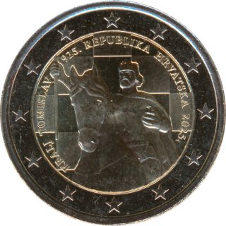 Kroatien 2 Euro 2025 - Knig Tomislav*