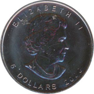 Kanada 2009 - Maple Leaf 1 Oz Silber*