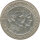 D&auml;nemark 2 Kroner 1923 Silberne Hochzeit des K&ouml;nigspaares Silber*