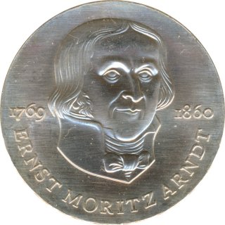 DDR 20 Mark 1985 A Ernst Moritz Arndt Silber*