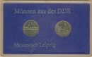 DDR Satz aus 2x 5 Mark 1984 A Messestadt Leipzig...