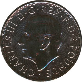 Grobritannien 2026 - Britannia - Charles III 1 Oz Silber