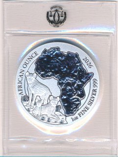 Ruanda 2026 Tpfelhyne 1 Oz Silber*