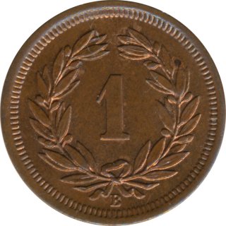 Schweiz 1 Rappen 1891 B*