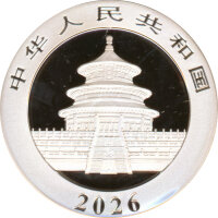 China 2026 - 10 Yuan Panda Silber